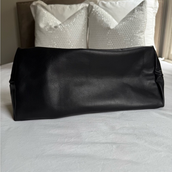 Unbranded Authentic Leather Large Pouch Clutch - Picture 3 of 9